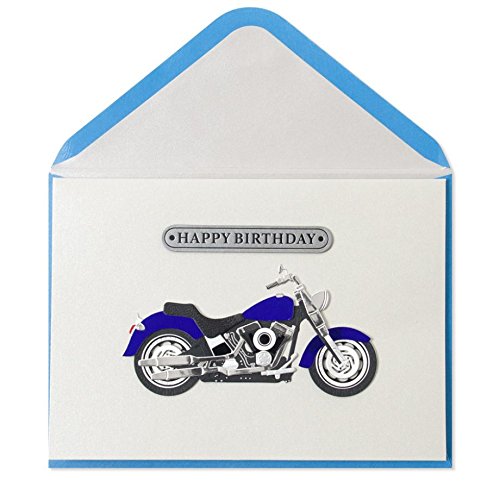 Papyrus Handmade Birthday Motorcycle Card
