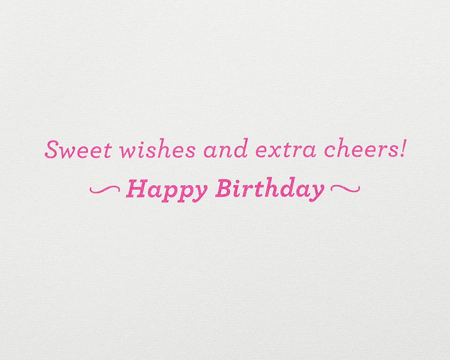 Papyrus Birthday Card - Designed By Bella Pilar (Extra Cheers)