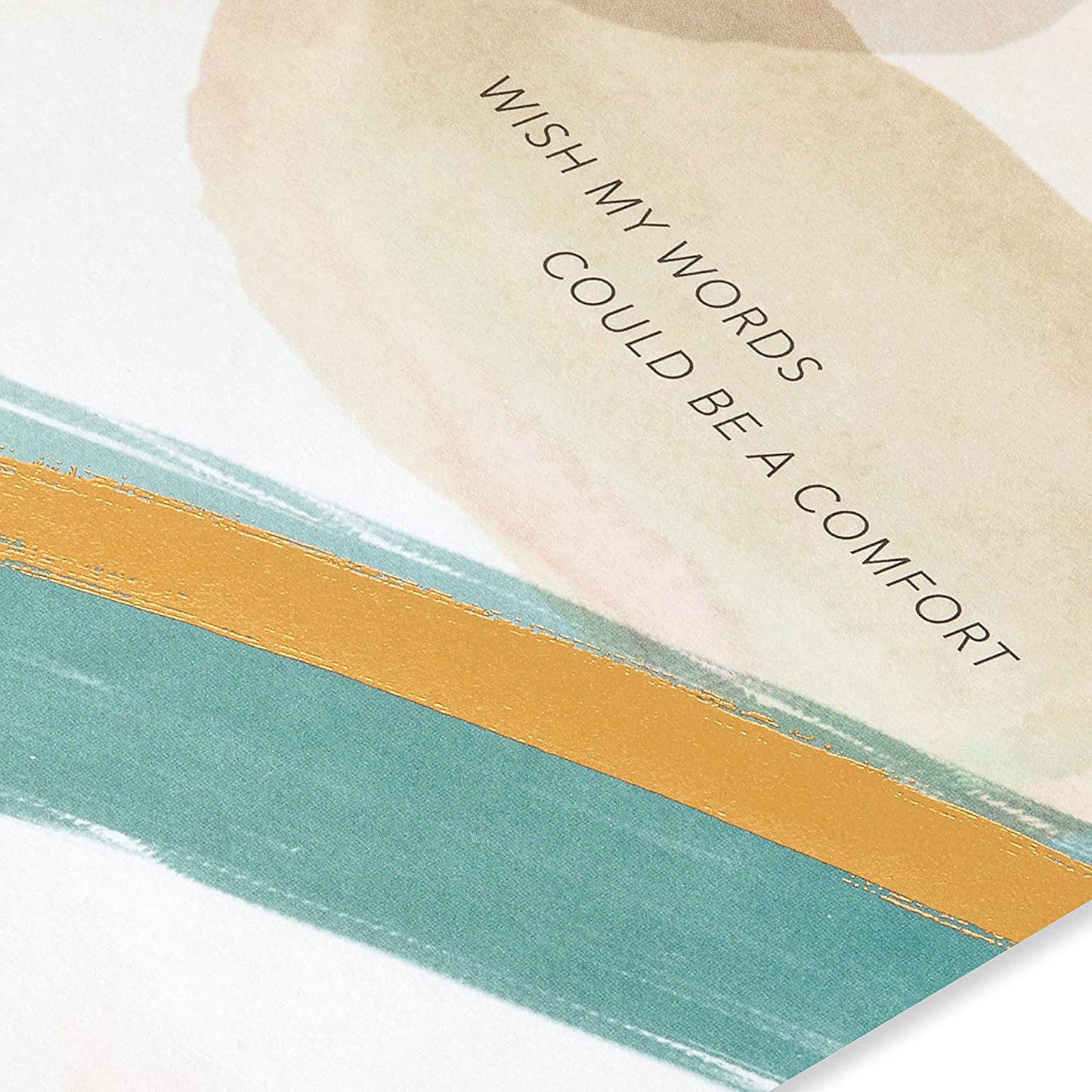 Papyrus Blank Sympathy Card (Wish My Words Could Be A Comfort)