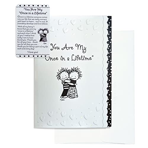Blue Mountain Arts Love Greeting Card Plus Wallet Card—Two Gifts in One for the Love of Your Life by Marci and the Children of the Inner Light (You Are My “Once in a Lifetime”)