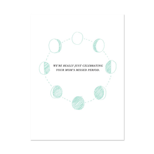 CELEBRATING MISSED BIRTHDAY CARD BY PAPER REBEL