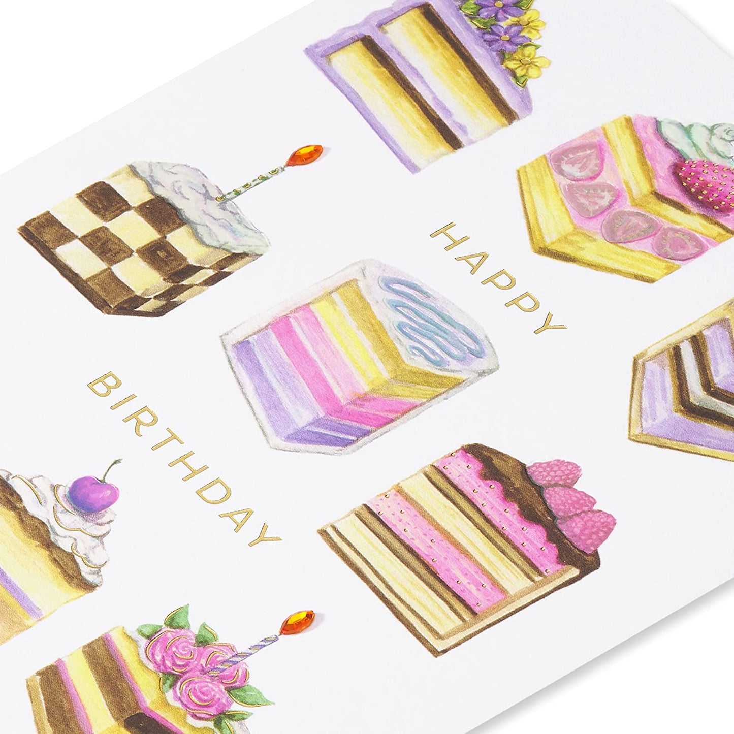 Papyrus Birthday Card - Designed by Bella Pilar (Serving Up a Birthday Wish)