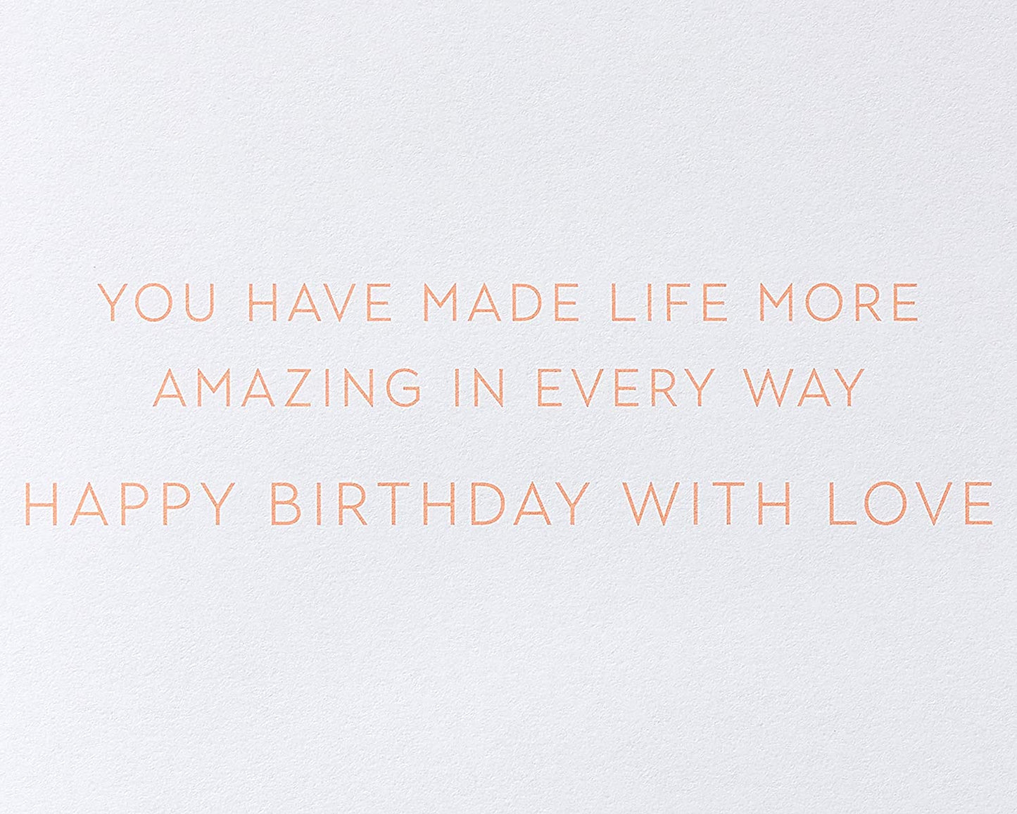 Papyrus Birthday Card for Wife (More Amazing)