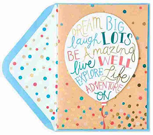 Papyrus Birthday Balloon Birthday Card
