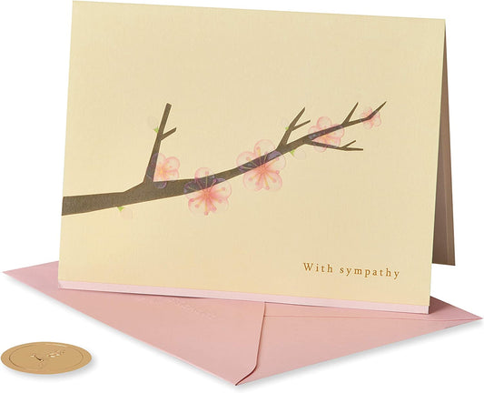 Papyrus Sympathy Card (Thinking Of You)