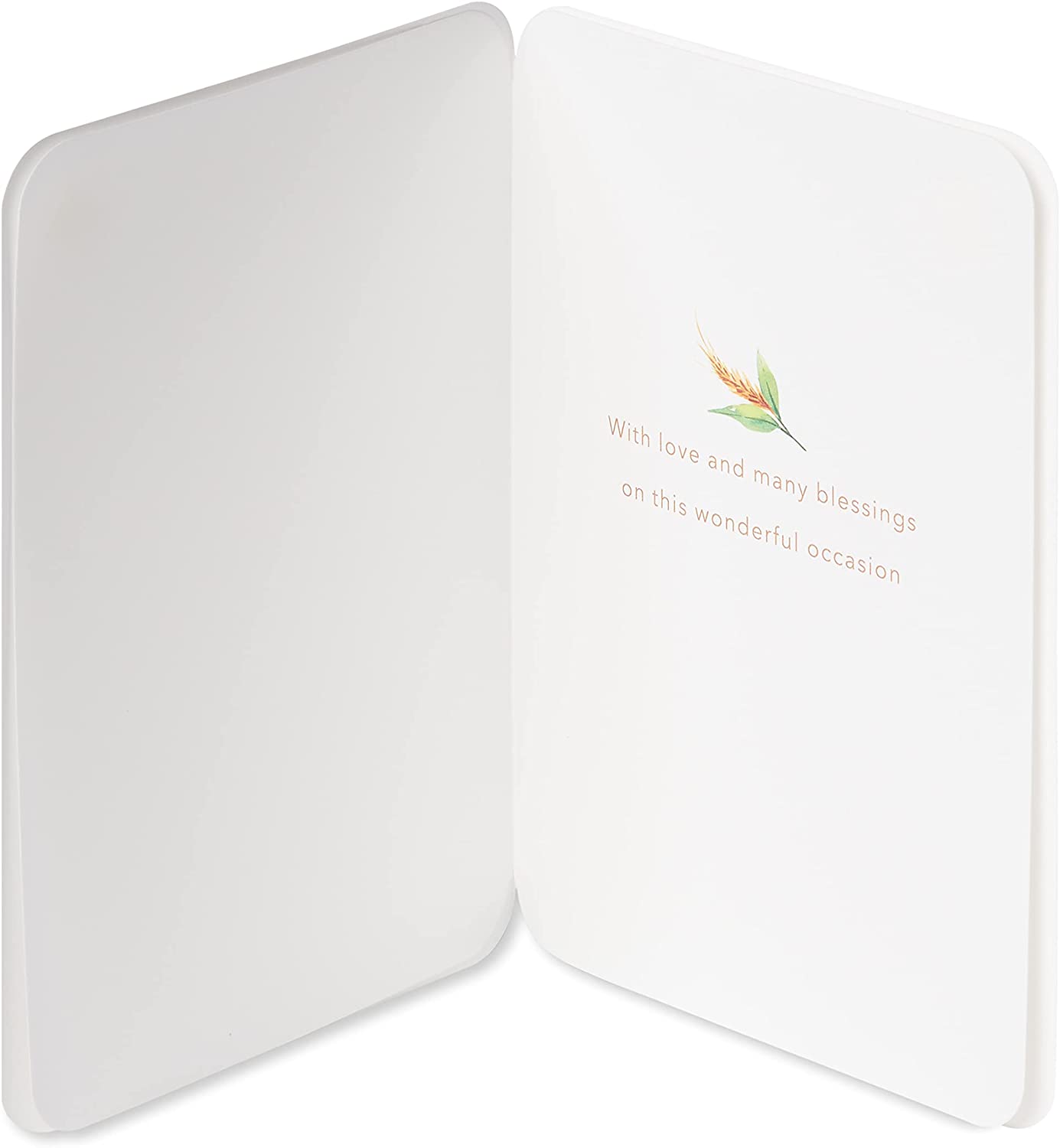 Papyrus Baptism or Christening Card (Love and Many Blessings)