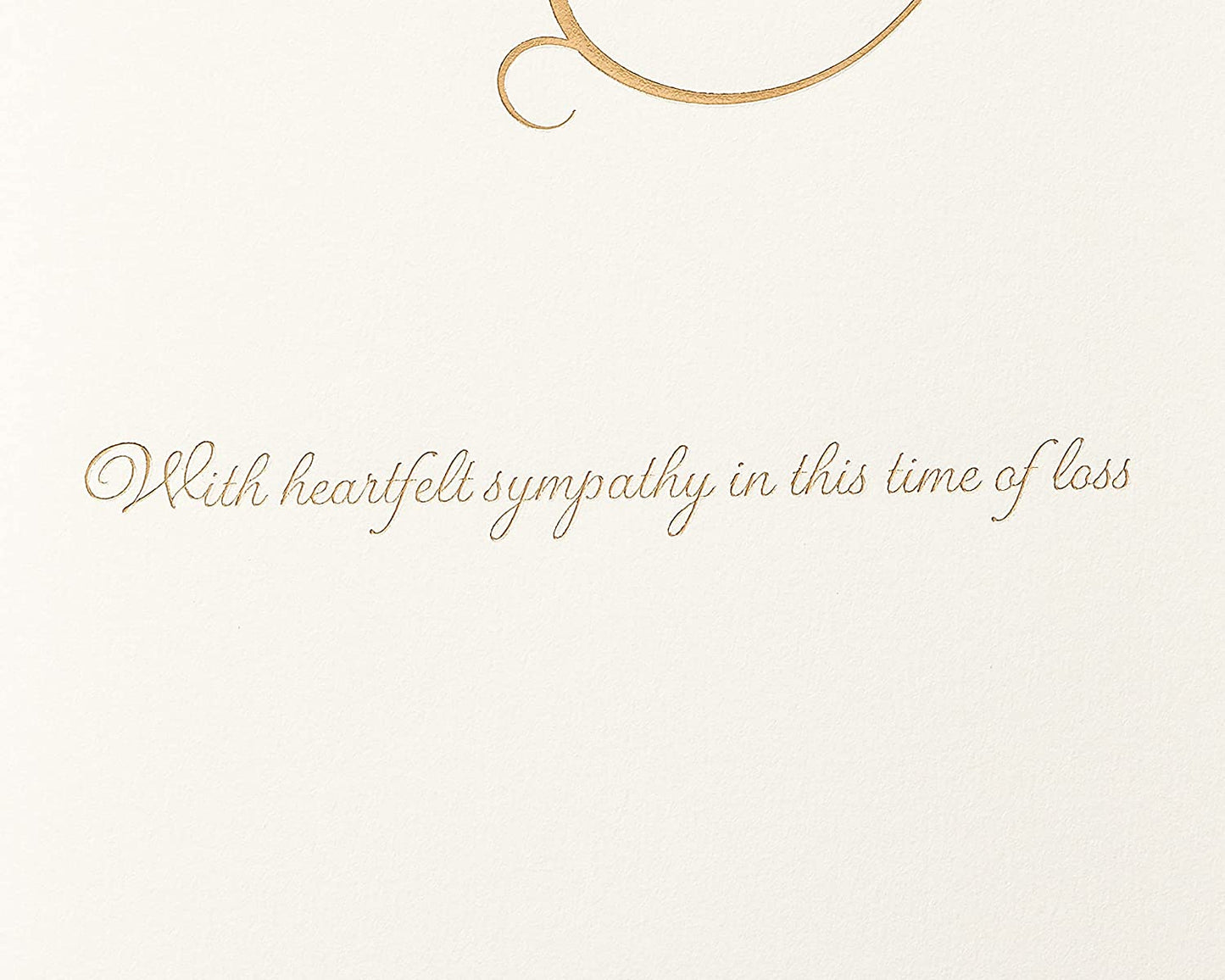 Papyrus Sympathy Card (Heartfelt Sympathy)