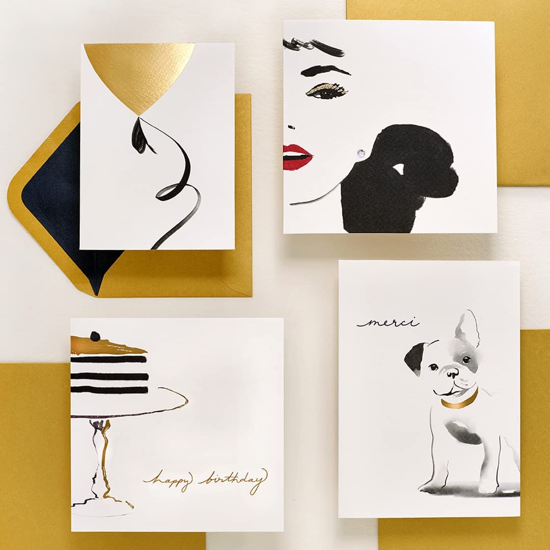 Papyrus Blank Thank You Card (Merci)