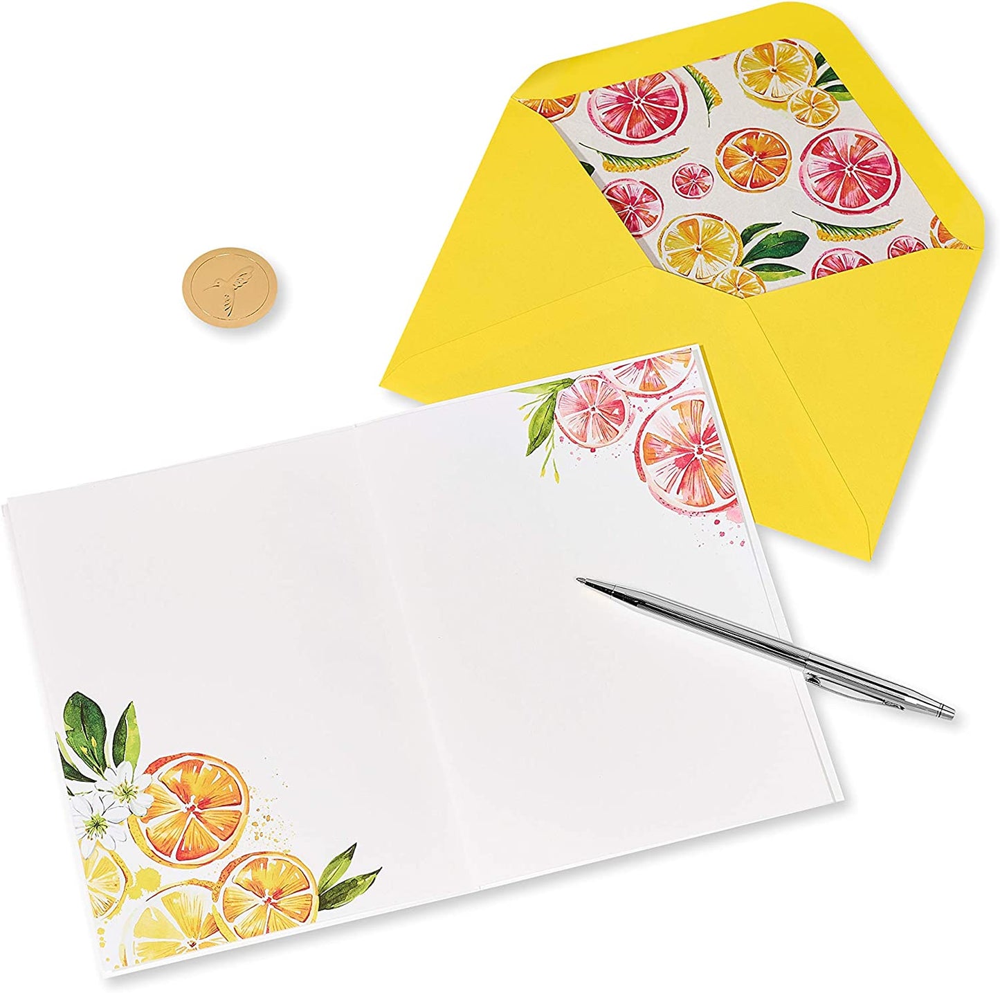 Papyrus Blank Card (Ombre Fruit)