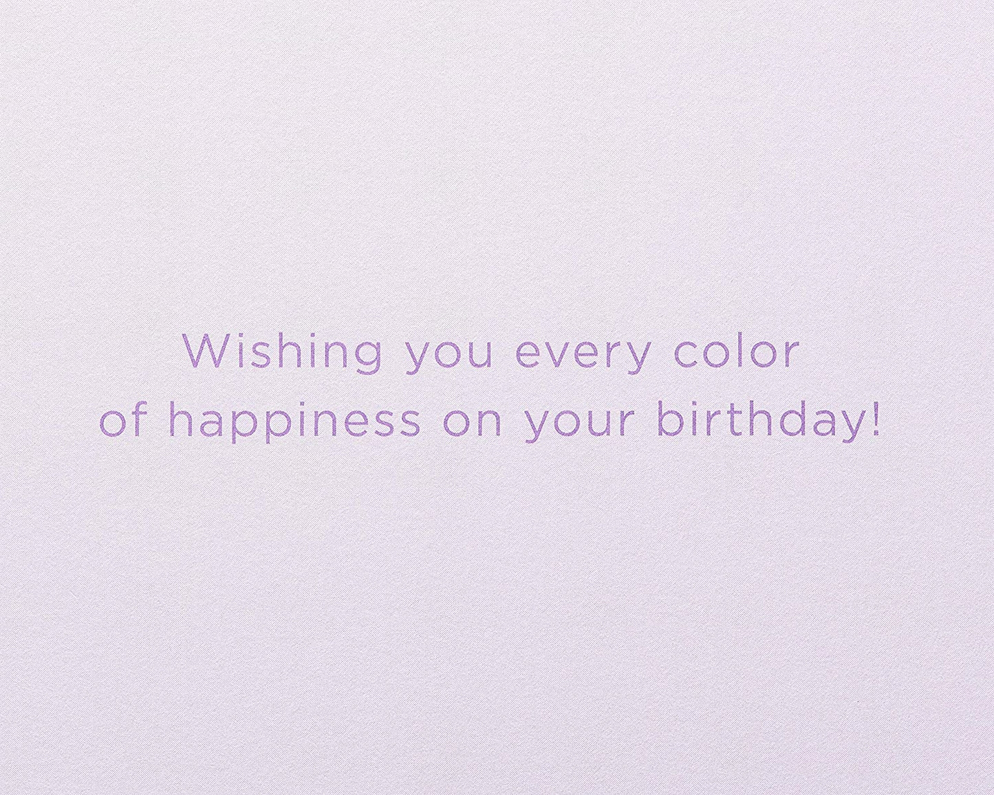 Papyrus Birthday Card - Designed by Judith Leiber (Every Color of Happiness)