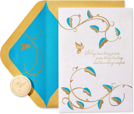 Papyrus Sympathy Card (Heartfelt Sympathy)