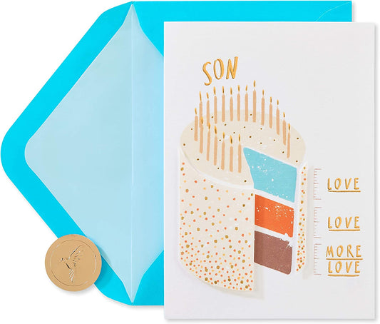 Papyrus Birthday Card for Son (All the Love In the World)