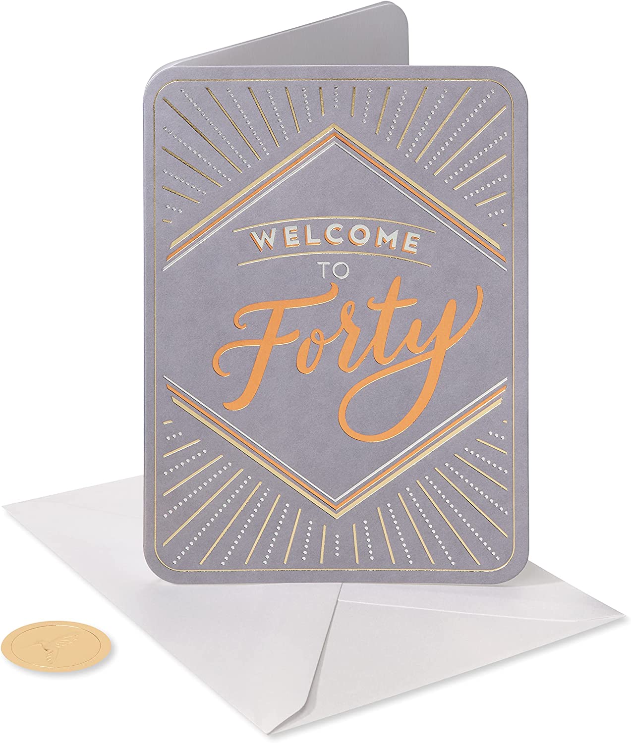Papyrus 40th Birthday Card (Forty Looks Good on You)