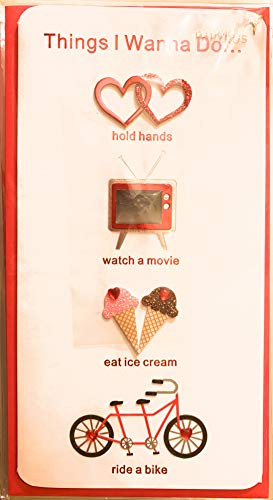 Papyrus Card Things I Wanna Do, 1 EA - Romantic Card