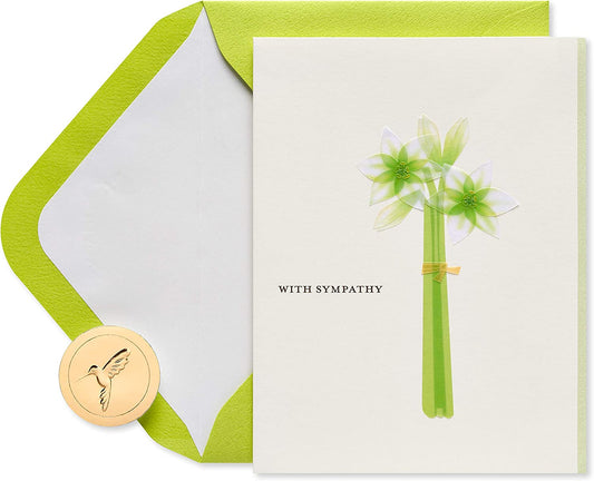 Papyrus Sympathy Card (Comfort and Support)