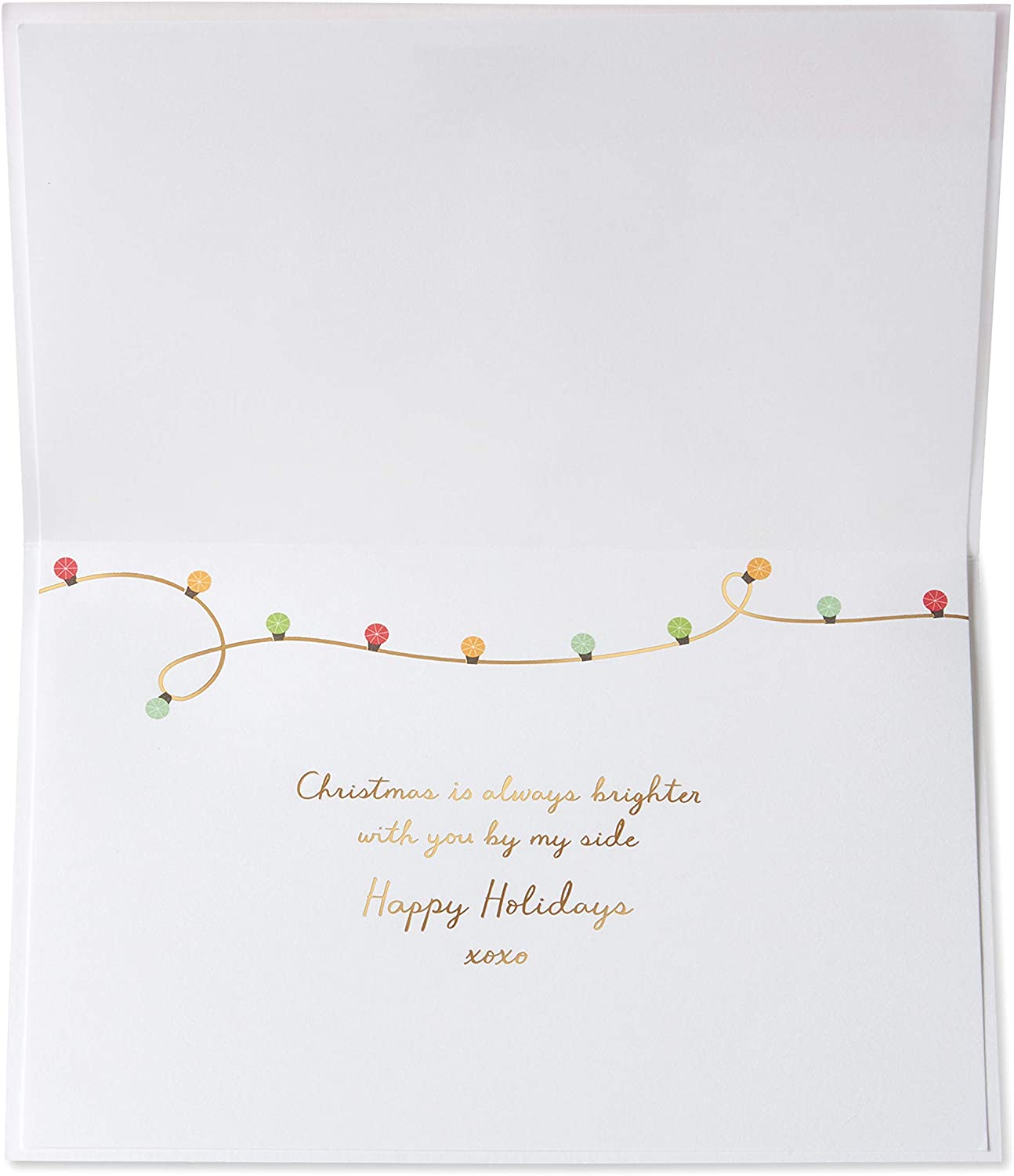 Papyrus Dog Christmas Card (By My Side)