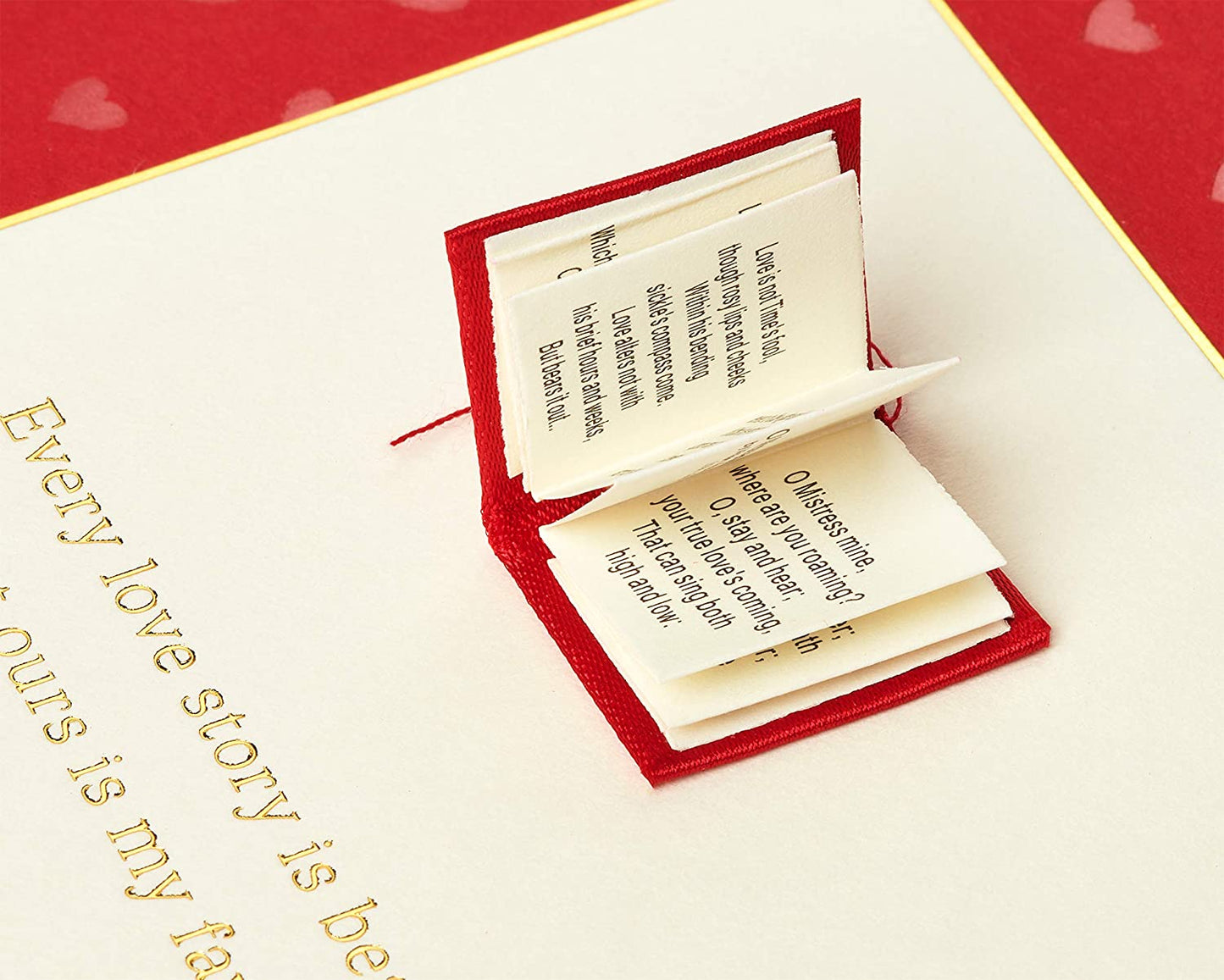 Papyrus Blank Romantic Card (Love Story)