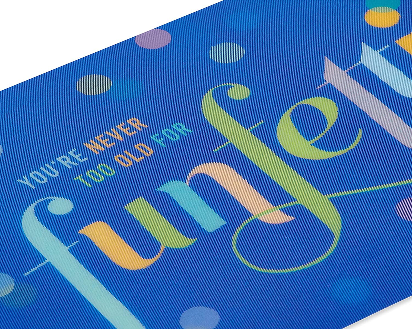 Papyrus Birthday Card (Happy Birthday Funfetti)
