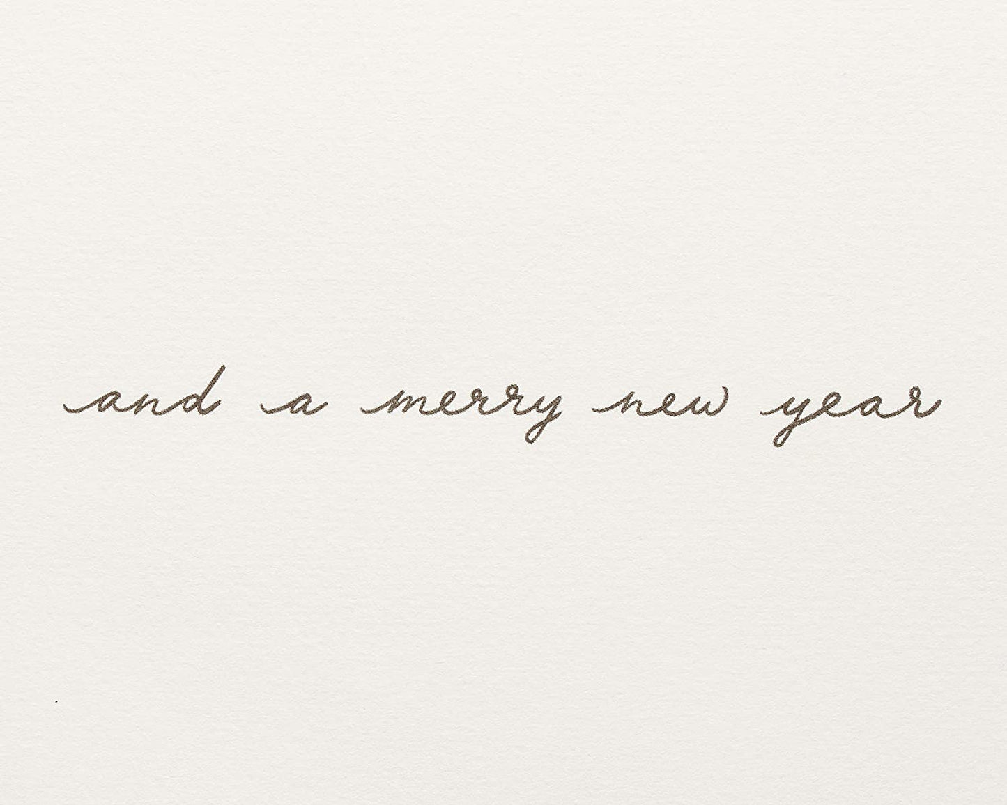 Papyrus Dog Christmas Card (Merry New Year)