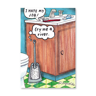 HATE MY JOB BIRTHDAY CARD BY RPG