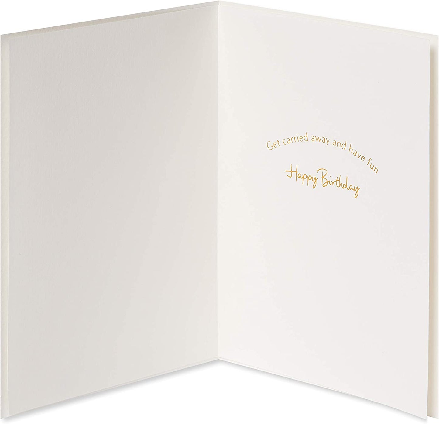 Papyrus Birthday Card (Carried Away)