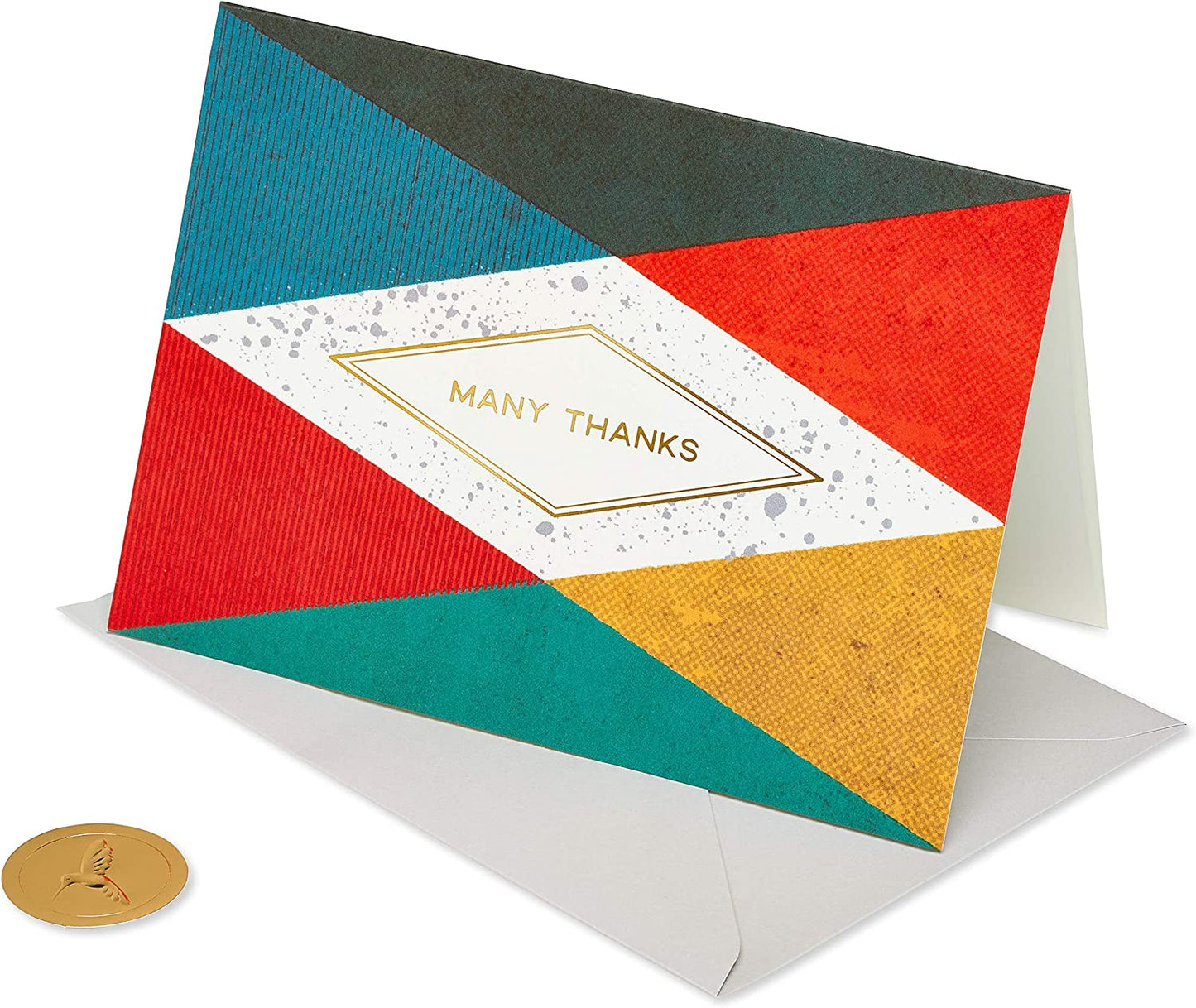 Papyrus Blank Thank You Card (Many Thanks)