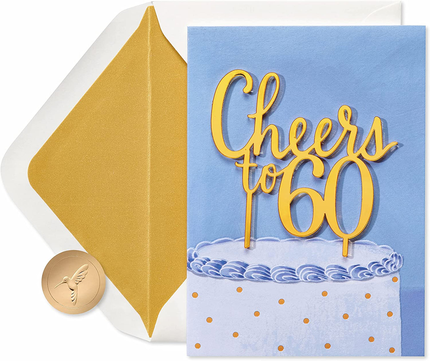 Papyrus 60th Birthday Card (Milestone Birthday)