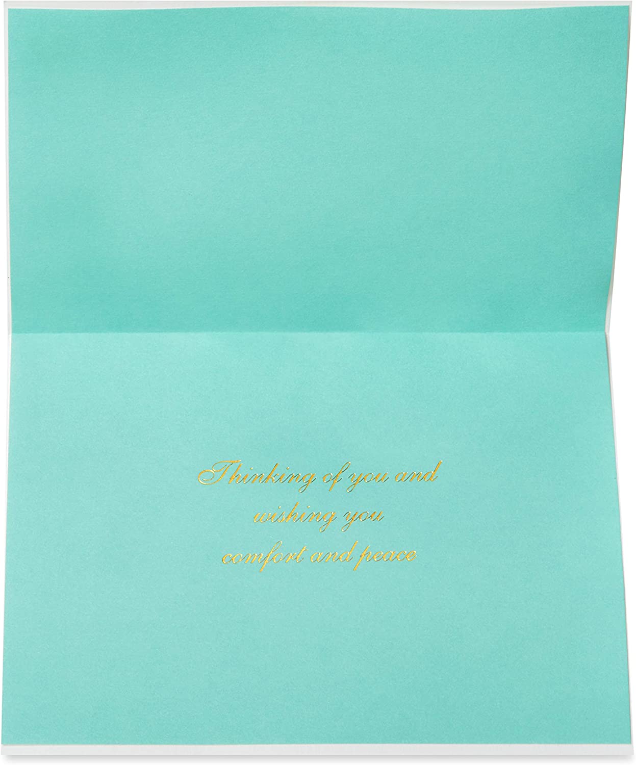 Papyrus Sympathy Card (Wishing You Comfort and Peace)