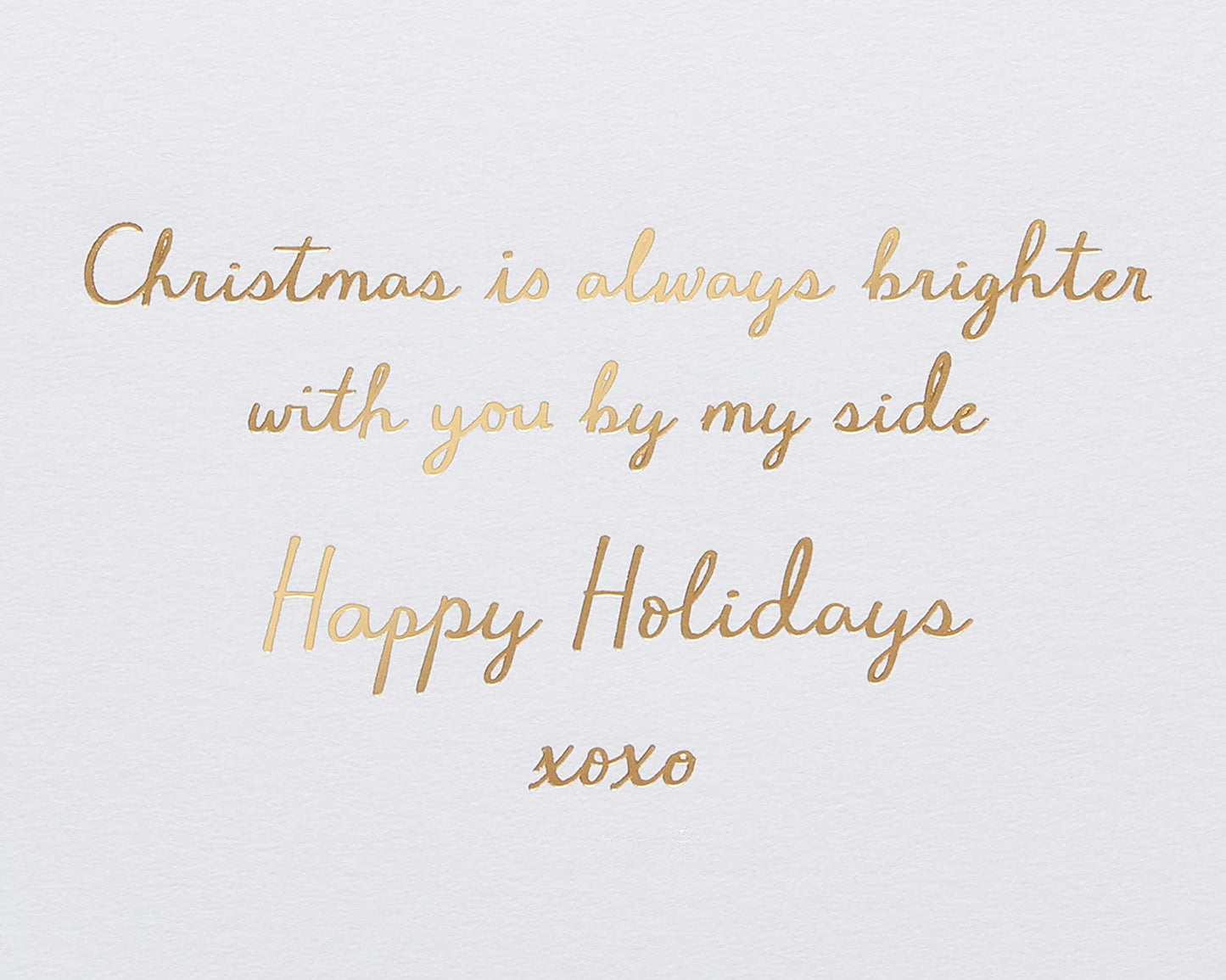 Papyrus Dog Christmas Card (By My Side)