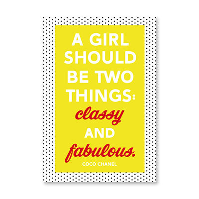 CLASSY AND FABULOUS BIRTHDAY CARD BY RPG