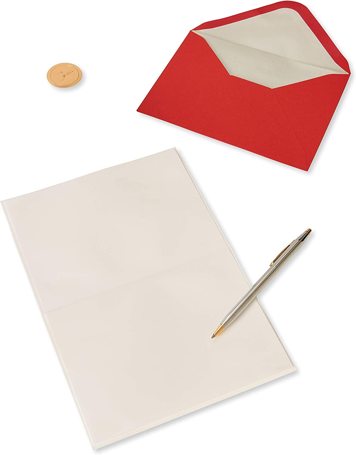 Papyrus Blank Card (Embroidered Heart)