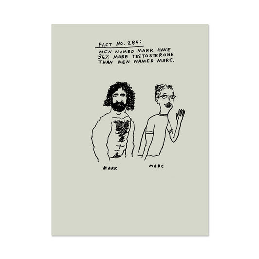MEN NAMED MARC FRIENDSHIP CARD BY PAPER REBEL