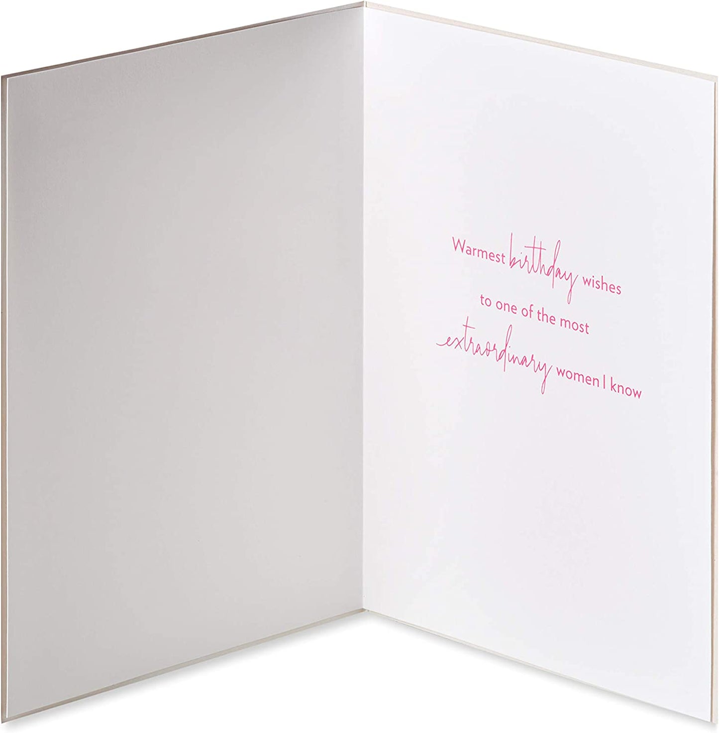 Papyrus Birthday Card for Her - BCRF Partnership (Extraordinary Woman)