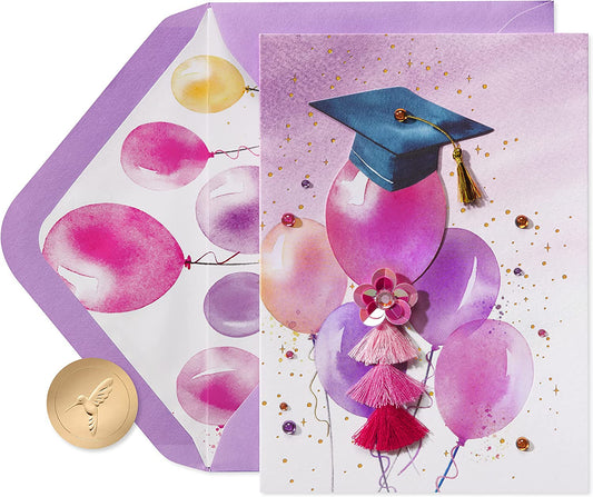 Papyrus Graduation Card (Fancy Hat)