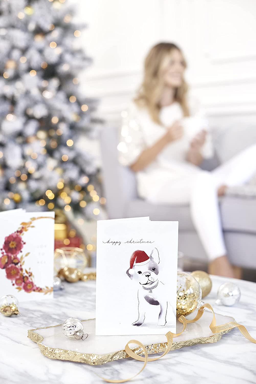 Papyrus Dog Christmas Card (Merry New Year)