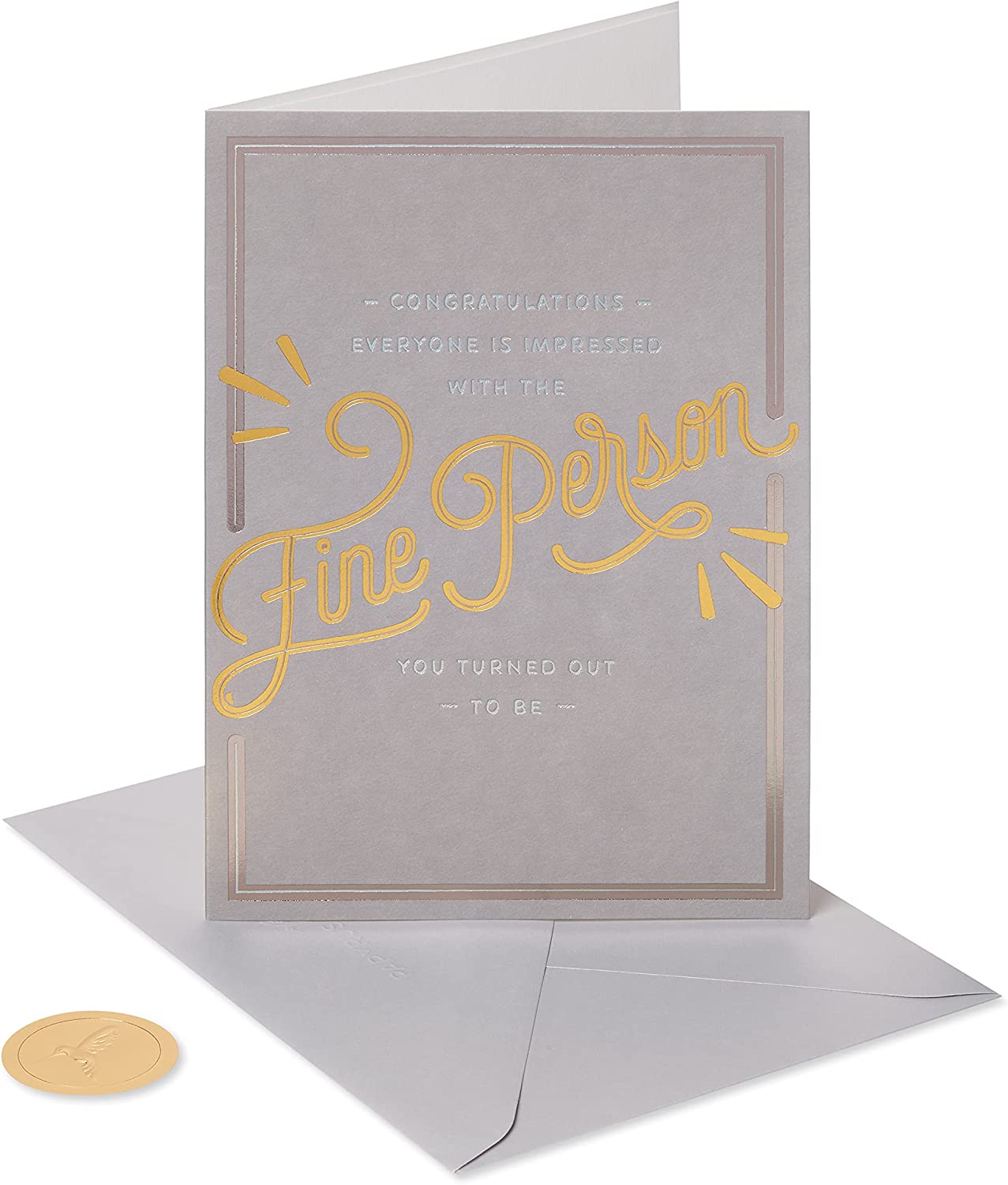 Papyrus Funny Birthday Card (Relieved)