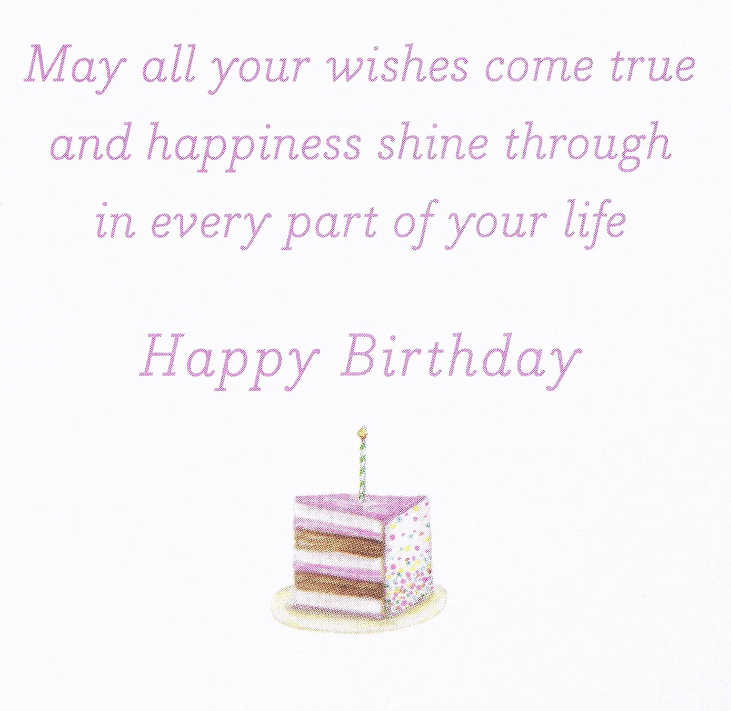 Papyrus Birthday Card - Designed by Bella Pilar (May Happiness Shine Through)
