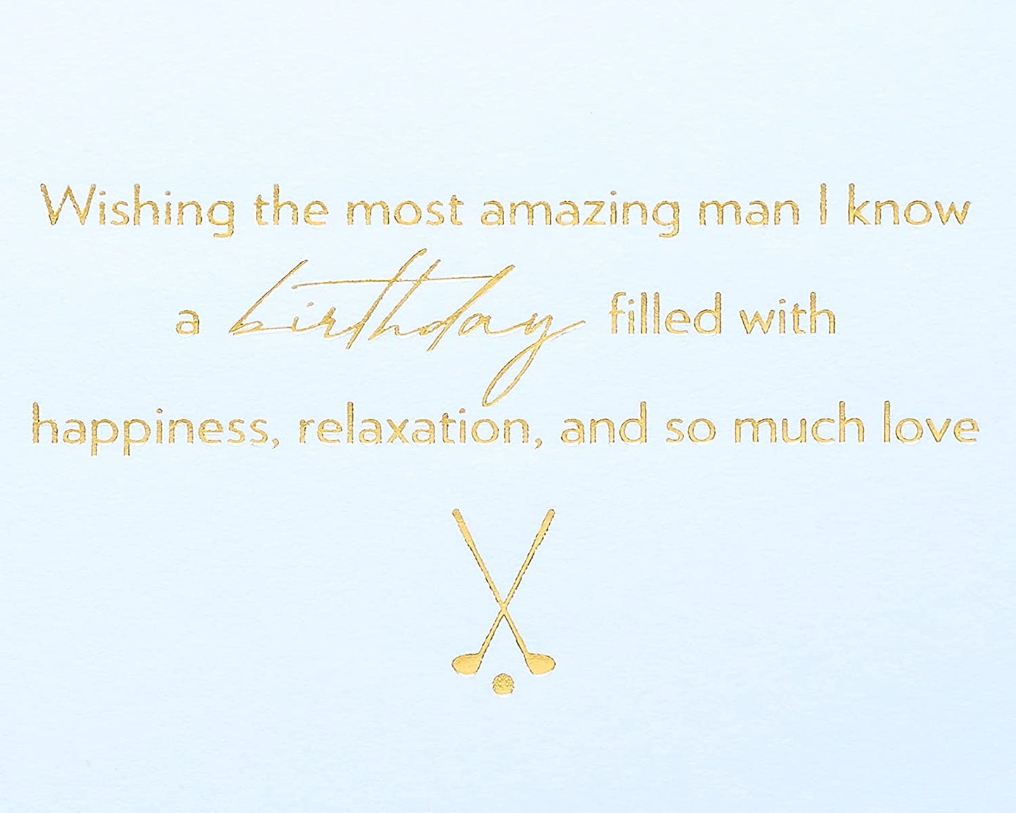 Papyrus Birthday Card for Husband (Most Amazing Man)