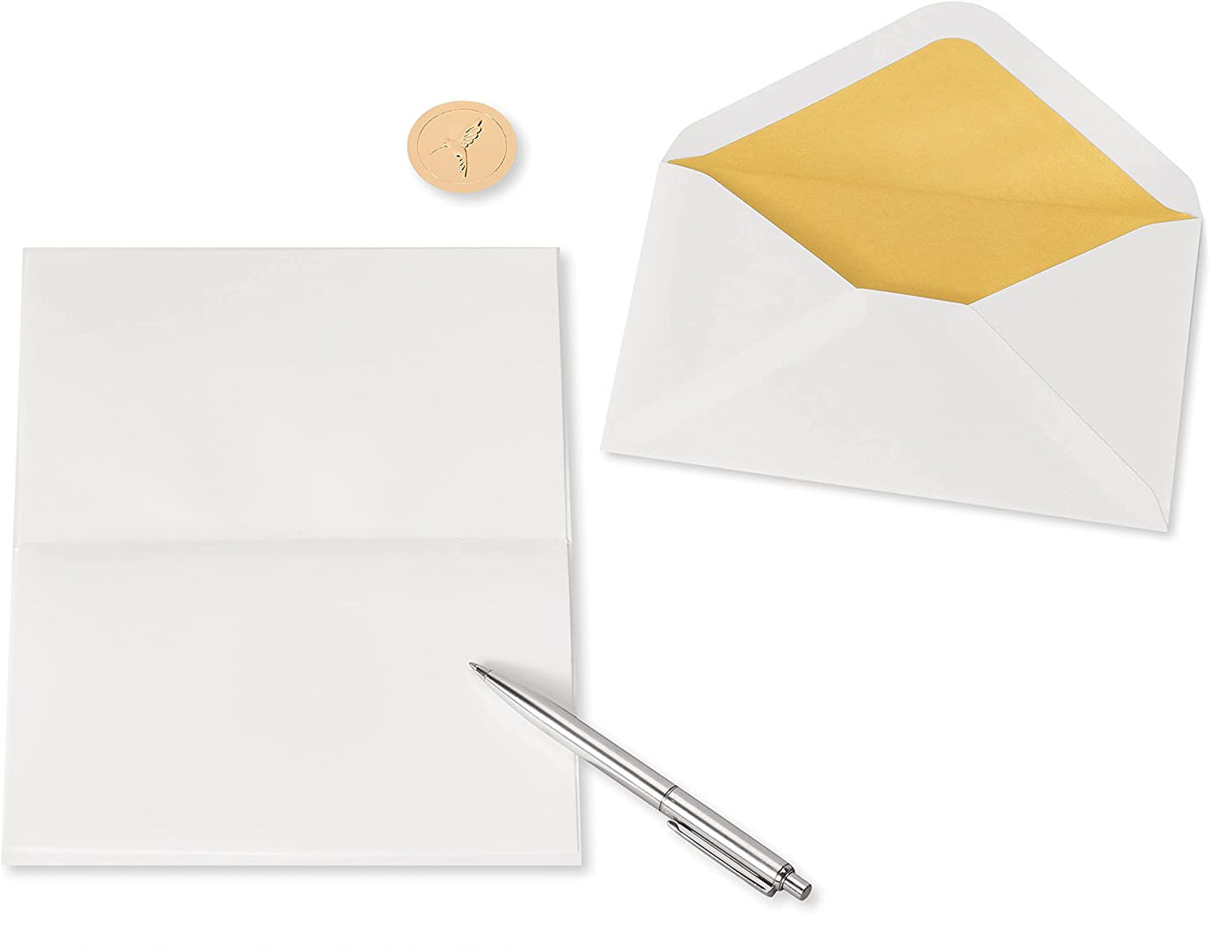 Papyrus Blank Thank You Card (Thank You Feather)