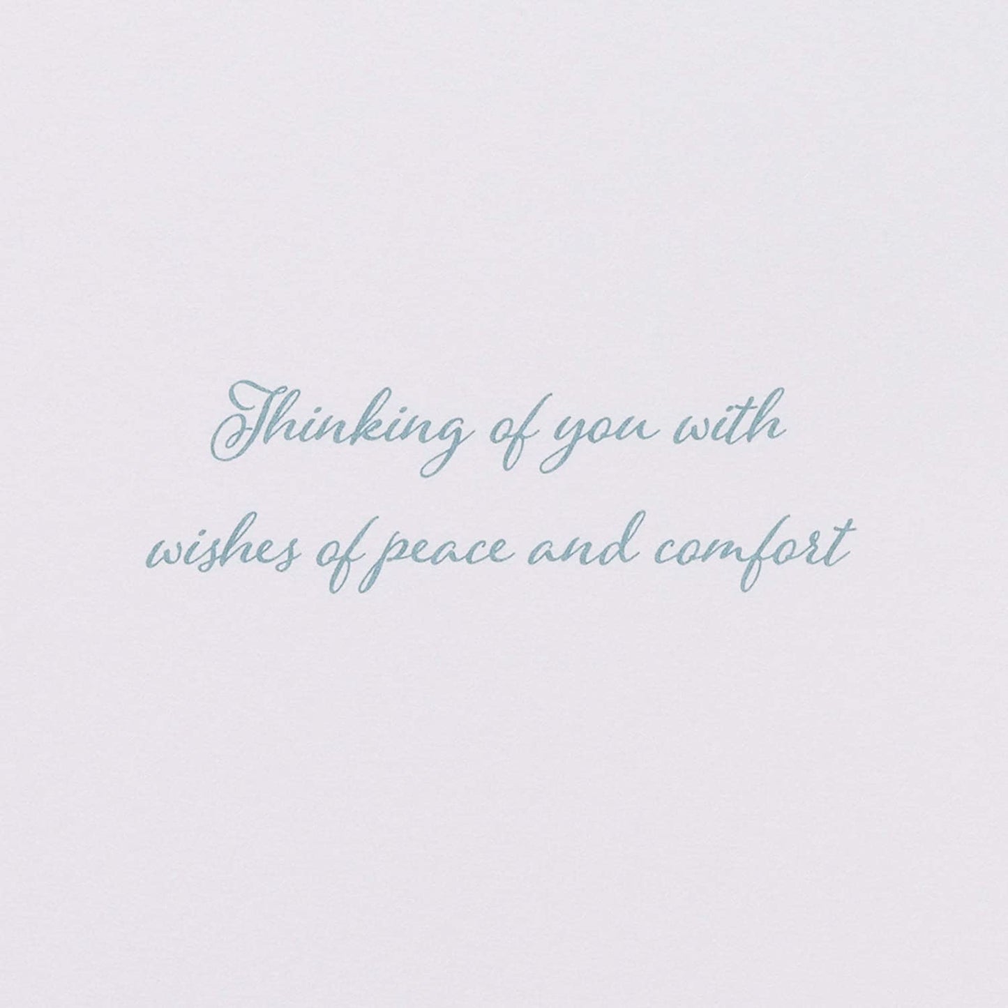 Papyrus Sympathy Card (Wishes of Peace)