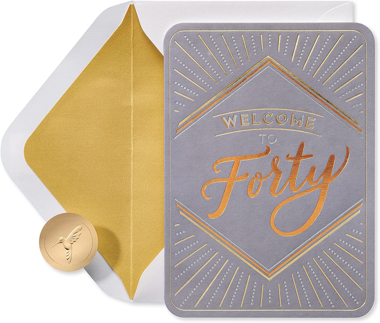 Papyrus 40th Birthday Card (Forty Looks Good on You)