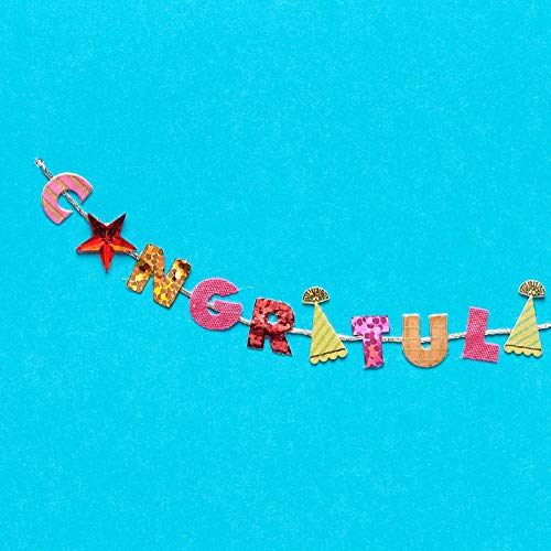 PAPYRUS Congratulations Card Blue Banner