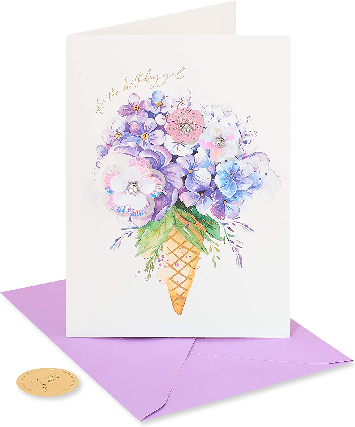 Papyrus Birthday Card for Her (Bouquet Full of Sweet Wishes)