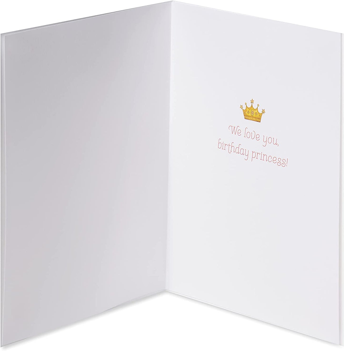 Papyrus Birthday Card for Daughter - Designed by Bella Pilar (Birthday Princess)