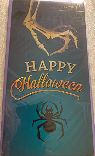PAPYRUS Halloween Cards Skeleton Hand And Spider, 1 Each