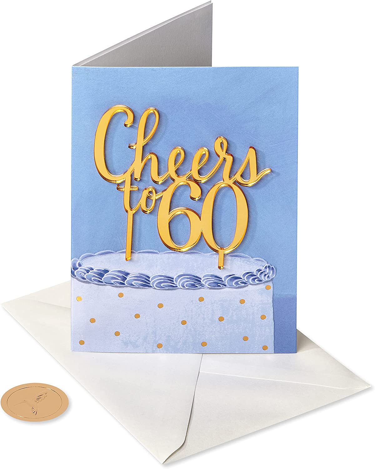 Papyrus 60th Birthday Card (Milestone Birthday)
