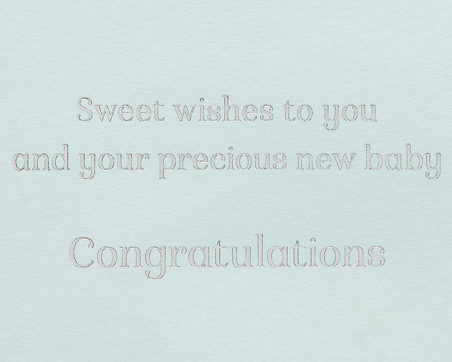 Papyrus New Baby Card (Sweet Wishes)