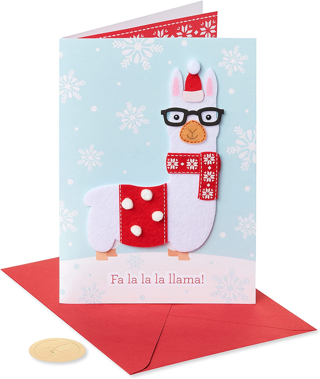 Papyrus Funny Holiday Card (Wild and Wooly Season)