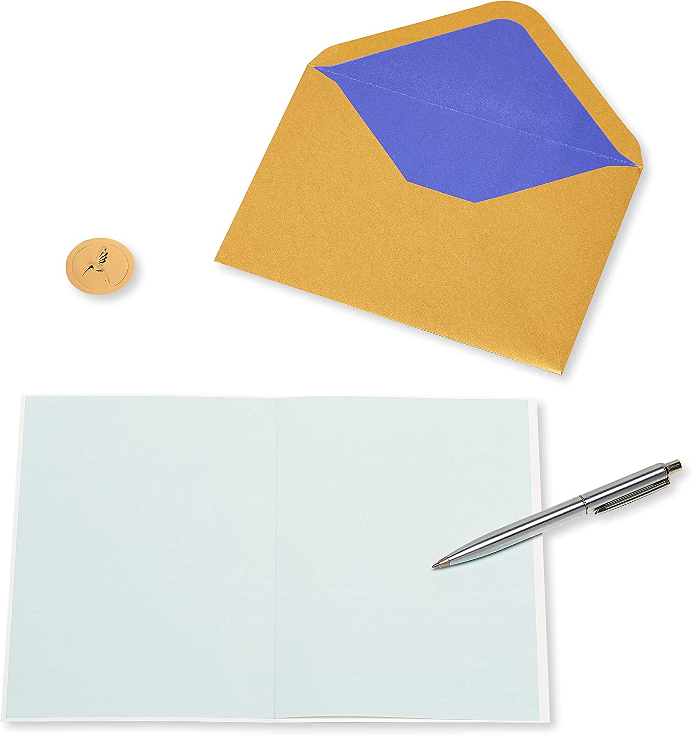 Papyrus Blank Card (Watercolor Trees)