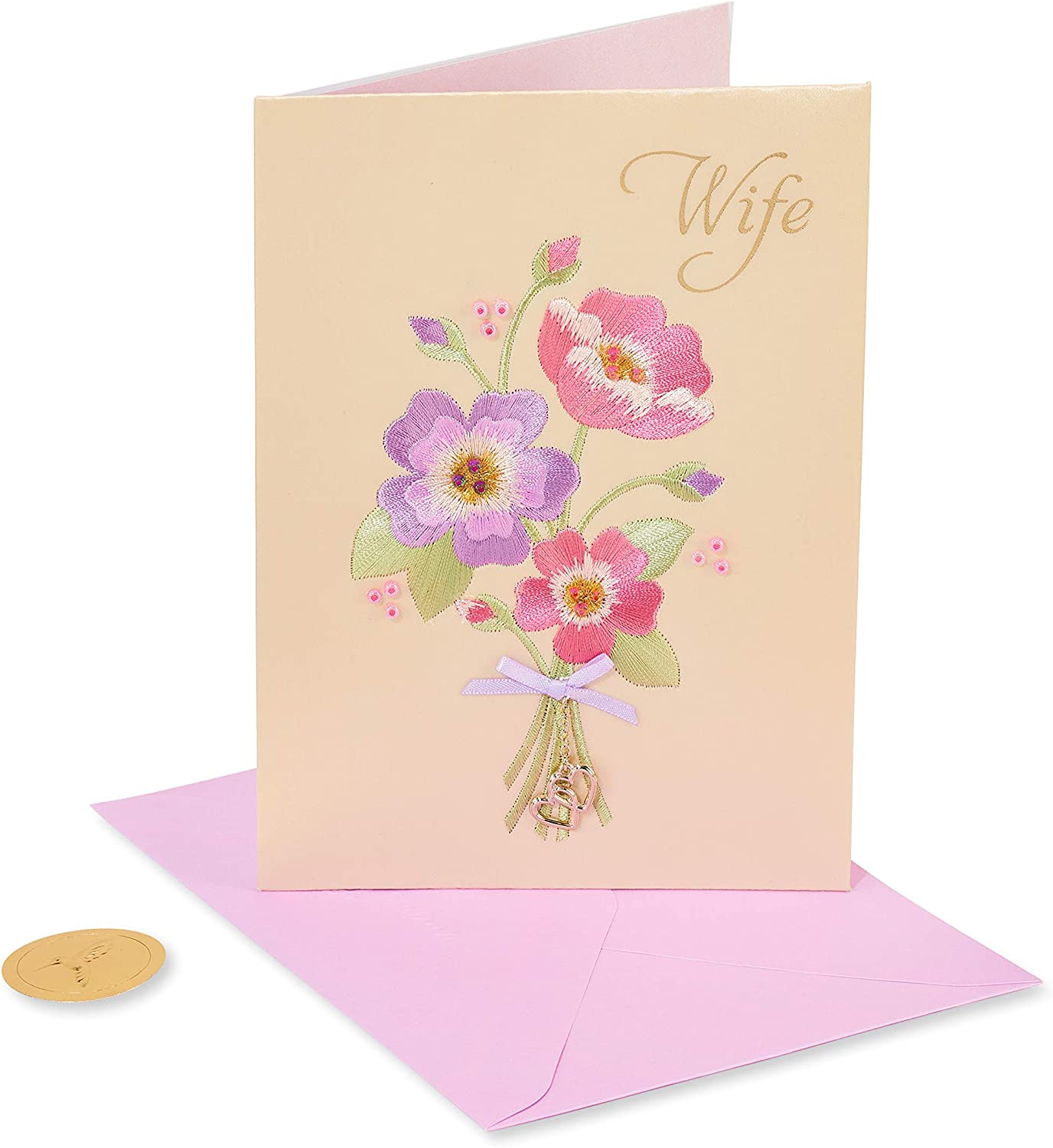 Papyrus Birthday Card for Wife (Real Gift)